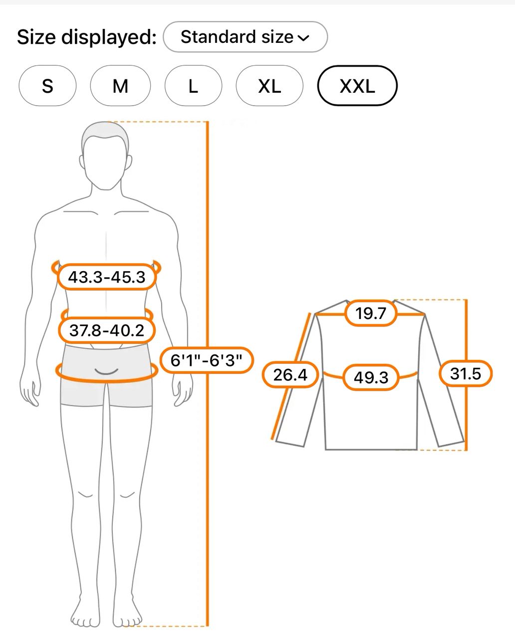 Size guide image
